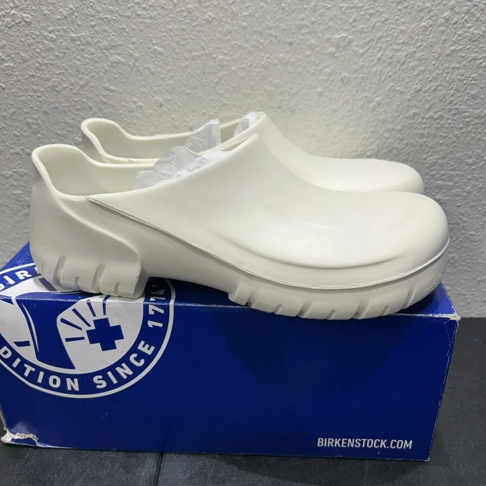 Birkenstock A 640 Polyurethane White EU 44 US M 11 Mens